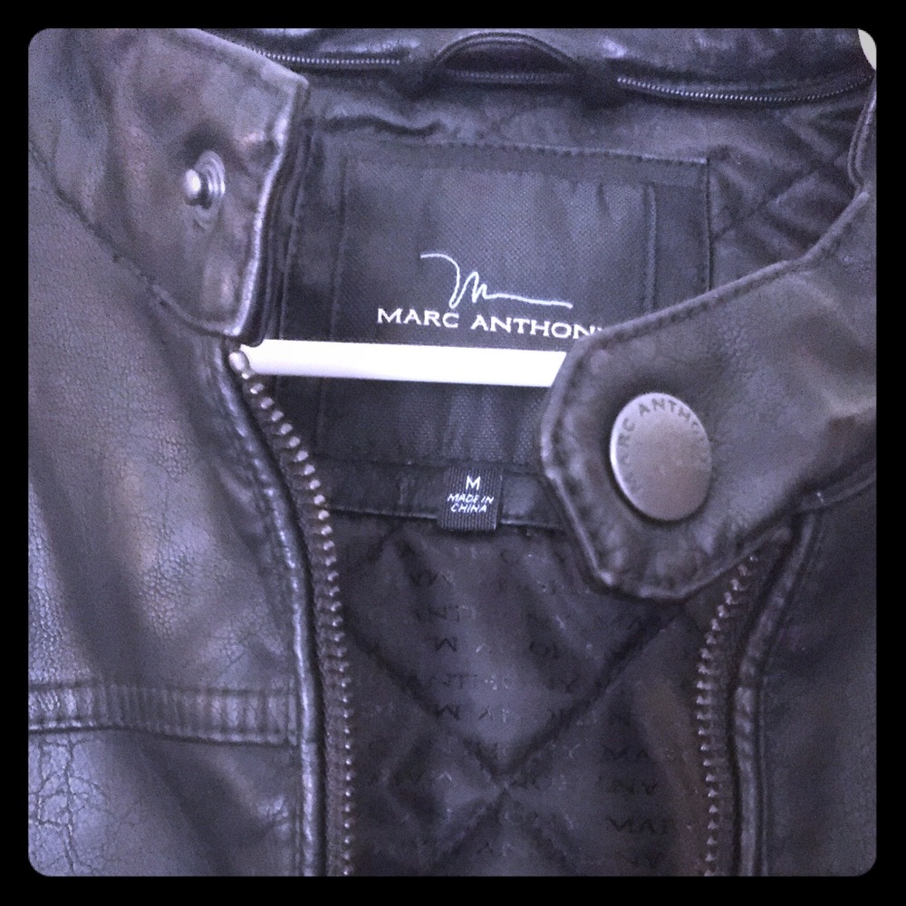 New Marc Anthony Leather Jacket 🏍🏍